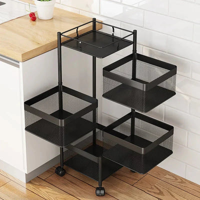 Premium Square Metal Trolley