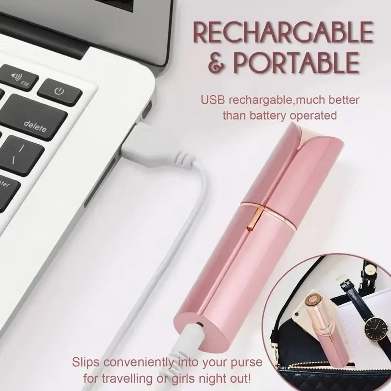 🌸 Portable Lipstick-Style Hair Remover